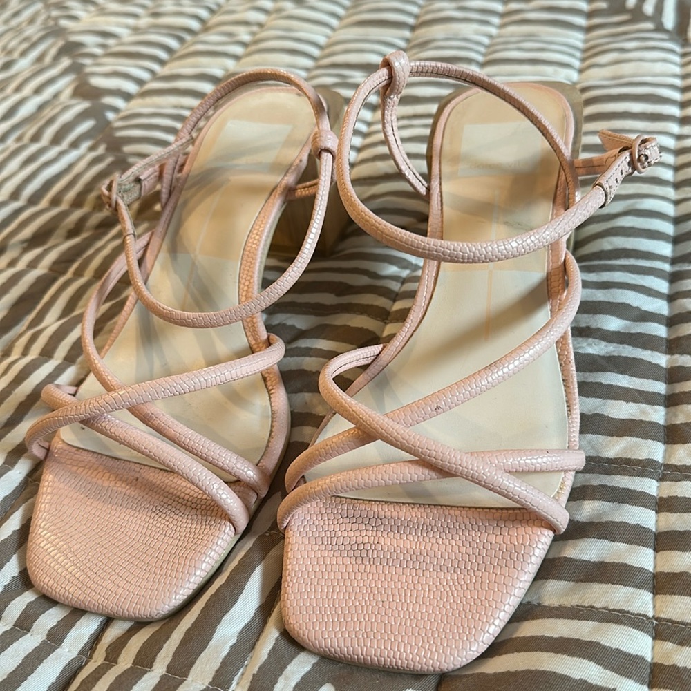 Dolce Vita Wood block short heel sandal